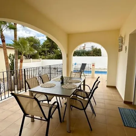 Three Bedroom With Private Pool In Moraira Villa *
